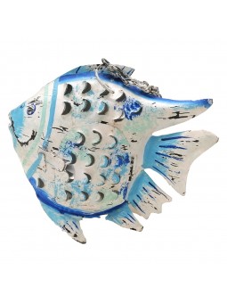 Mini bougeoir poisson