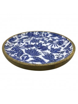 Petite plat à fleurs