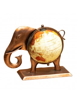 Globe terrestre de l'éléphant