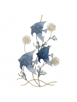 Décoration murale poissons