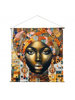 Toile enroulable africaine