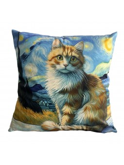 Coussin cat 45x45cm