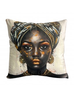 Coussin africain 45x45cm