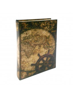 Boîte livre carte du monde