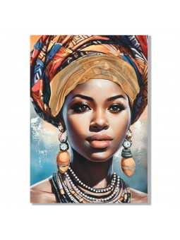 Tableau femme africaine