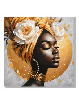 Tableau femme africaine