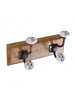 Cintre 2 boutons olives