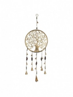 Mobile arbre rond a/cloches