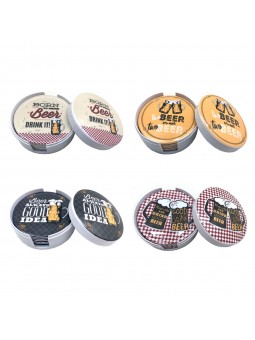 S/ 6 dessous de plat