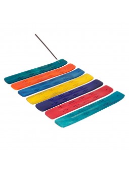 Support encens 4 couleurs