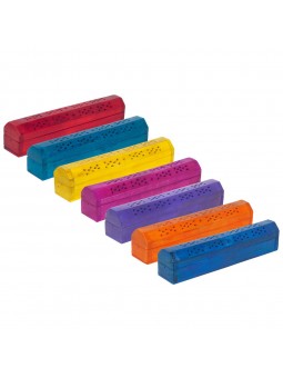 Boite encens 3 couleurs