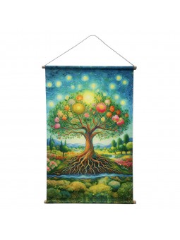 Toile enroulable vie d'arbre