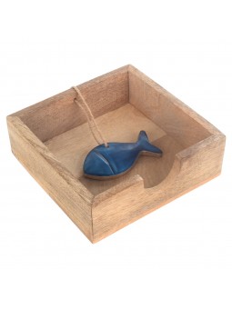 Rond de serviette poisson