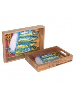 S/2 plateaux à sardines