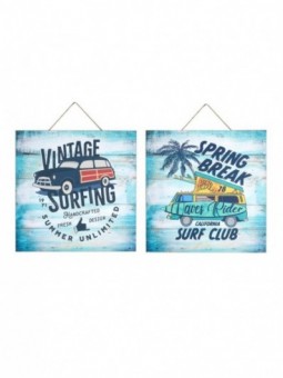 Ornement surf vintage