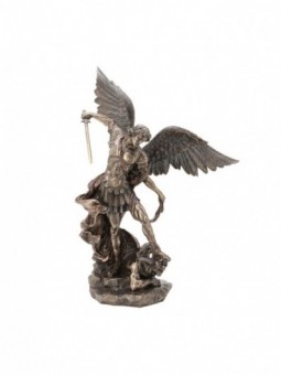 Statue saint michel s/demon