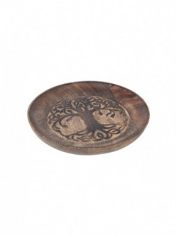 Assiette arbre 22 cm.