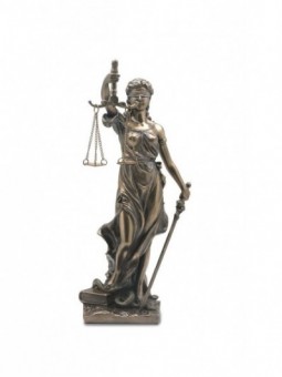Statuette la justice