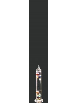 Thermomètre Galilée 22 cm.