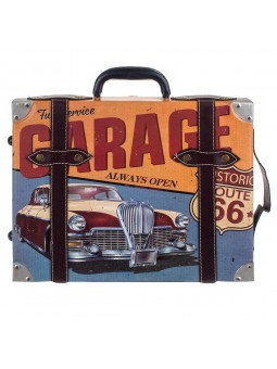 Ornement mural valise en...