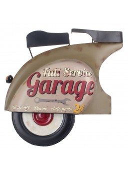 Ornement mural scooter en...