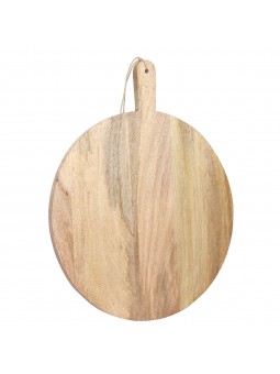 Planche à découper rouge.