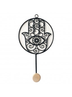 Cintre 1 bouton main fatima