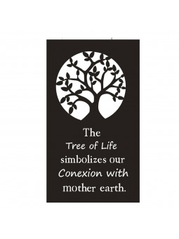 Ornement mural d'arbre