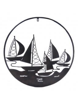 Ornement mural bateaux