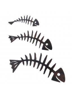 Décoration murale s/3 chevron