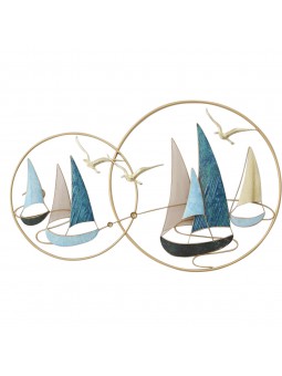 Ornement mural bateaux